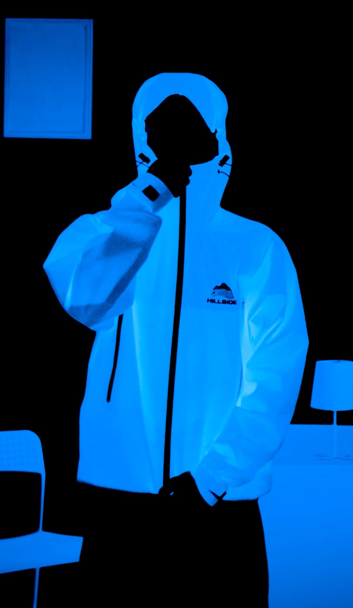 Blue Glow Shell Jacket