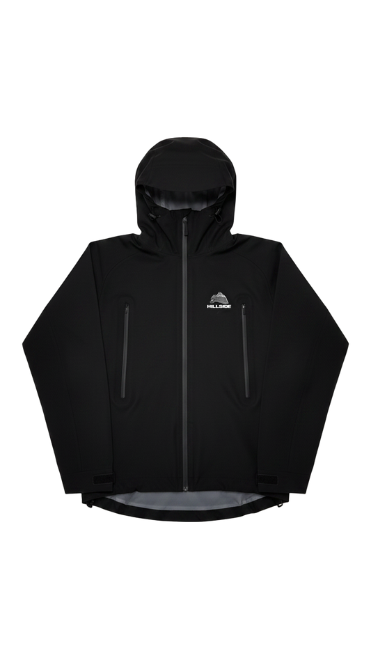 Black Waterproof Shell Jacket